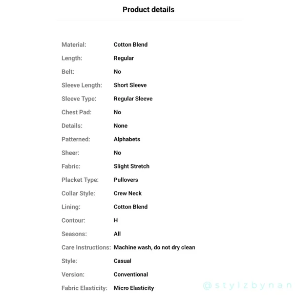 Did You Know... Crew Neck Graphic Tee - Picture 3 of 7